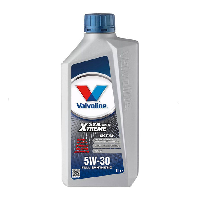 Valvoline Synpower Xtreme MST C4 5W-30 API SN/CF ACEA C4 VW 502/505/505.01 - 9 x 1 Litre (9L)