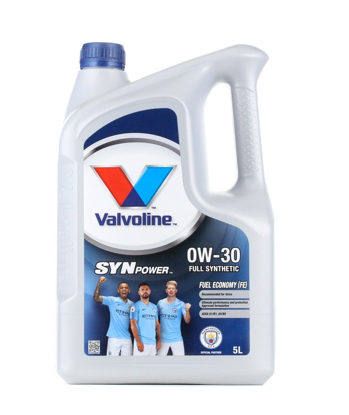 Valvoline Synpower 0W-30 Fully Synthetic FE Volvo 95200377 ACEA A1/B1 A5/B5 5 - 4 x 5 Litres (20L)