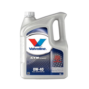 Valvoline Synthetic Power 0w-40 API SNCF ACEA A3B4 MB-Approval 229.5 5 Litre
