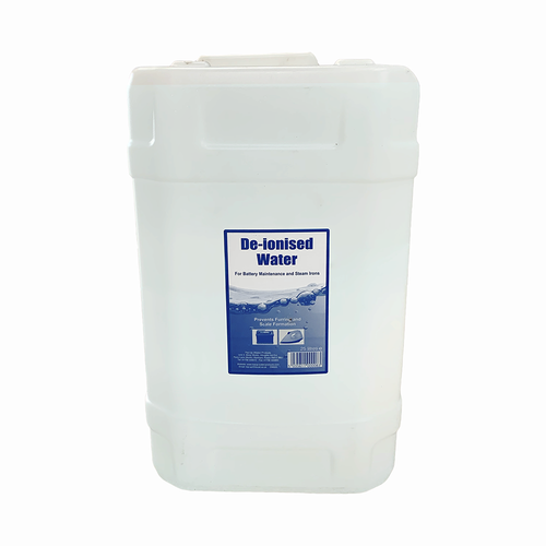 De-ionised Demineralised Purified Water - 25Litres - ALL OILS